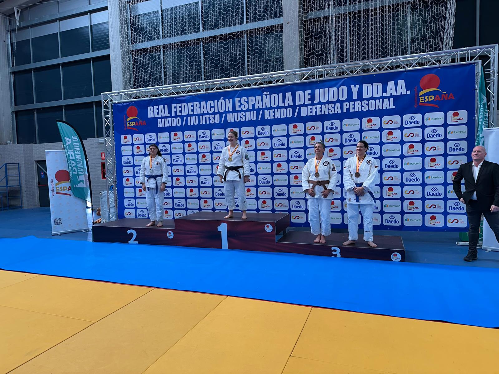 PLATA Y 5º y 7º PUESTOS PARA LOS NAVARROS EN EL CAMPEONATO DE ESPAÑA DE JIU-JITSU ABSOLUTO 15-03-25